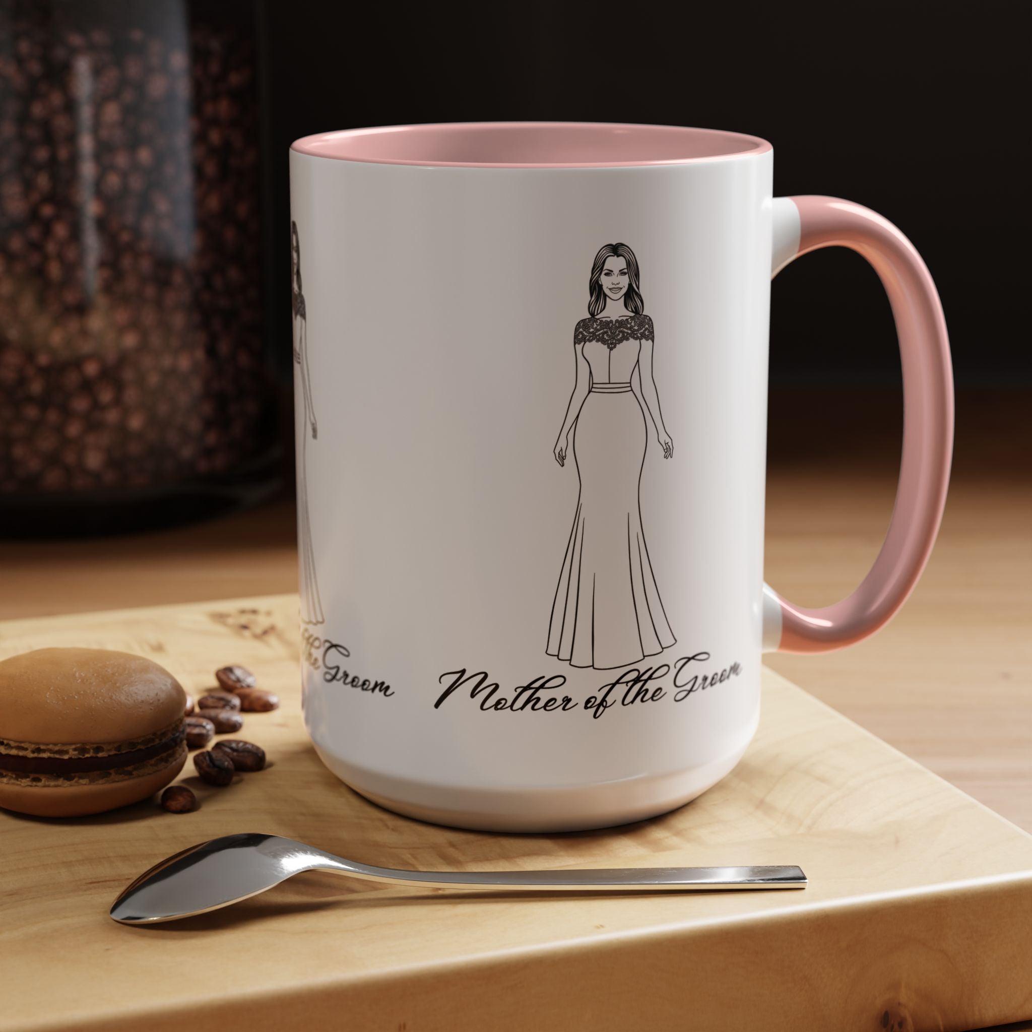 Mother of the Groom Mug-Accent Coffee Mug (11, 15oz)