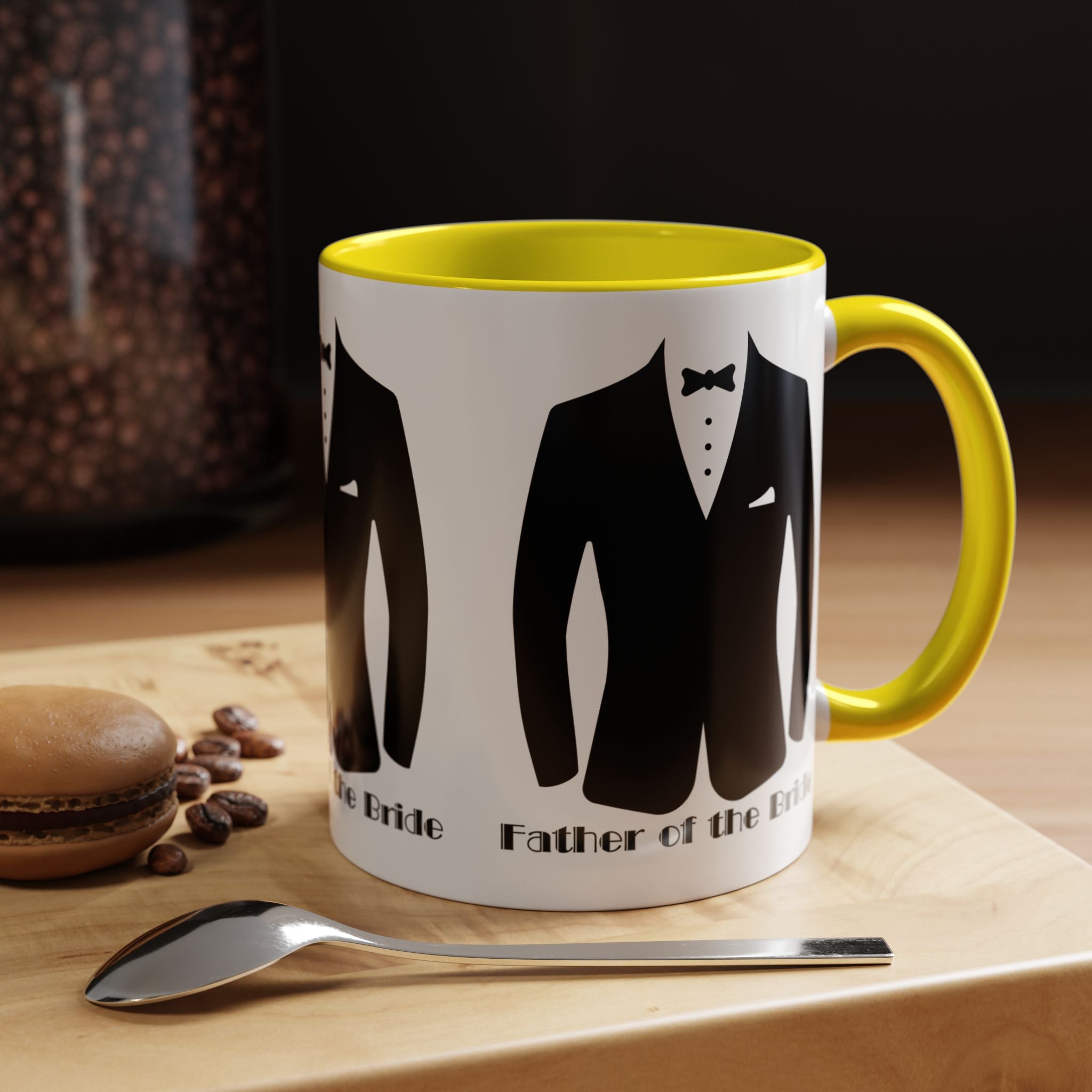 Father of the Bride Mug  11, 15oz| Wedding Day Gift | Elegant Keepsake for Dad