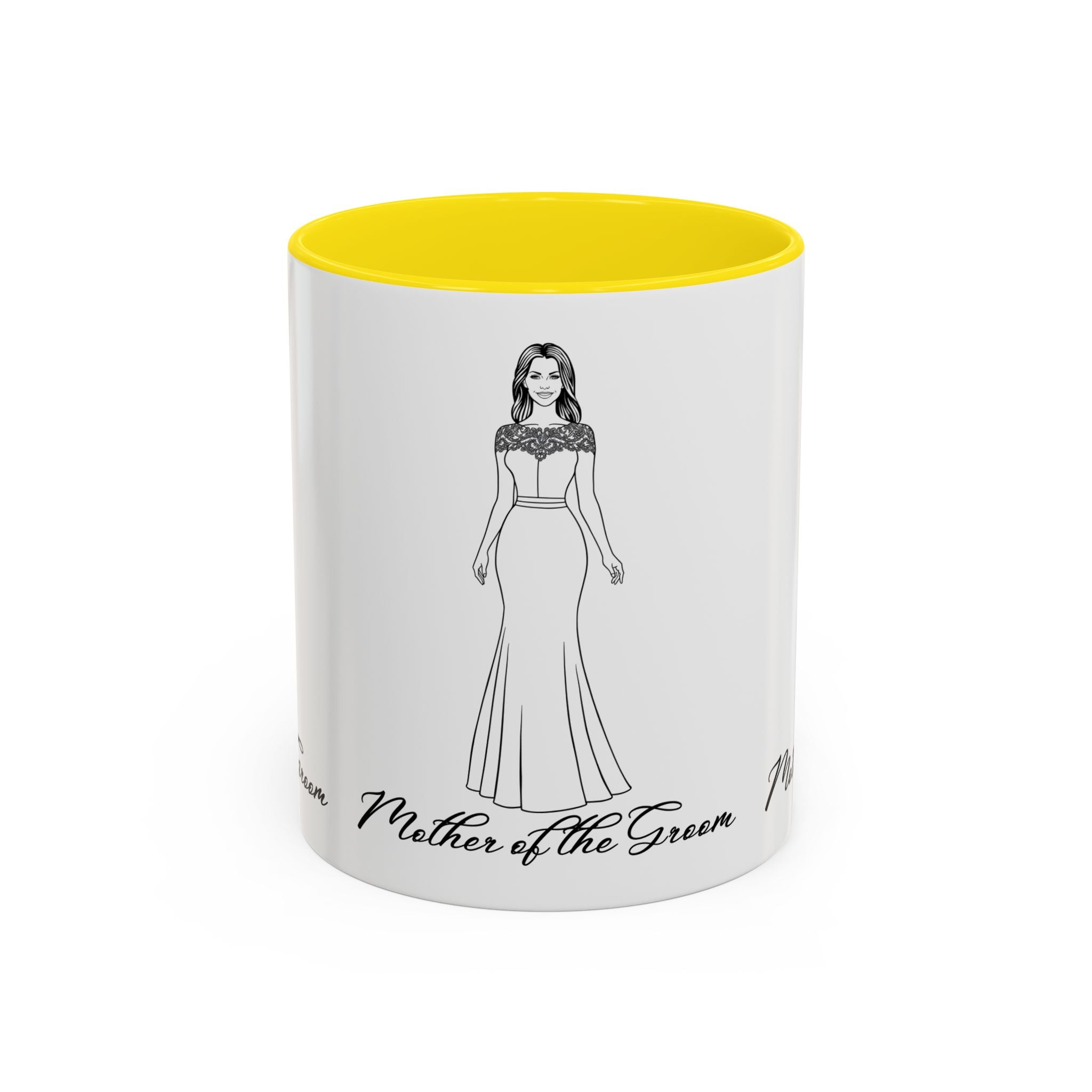 Mother of the Groom Mug-Accent Coffee Mug (11, 15oz)