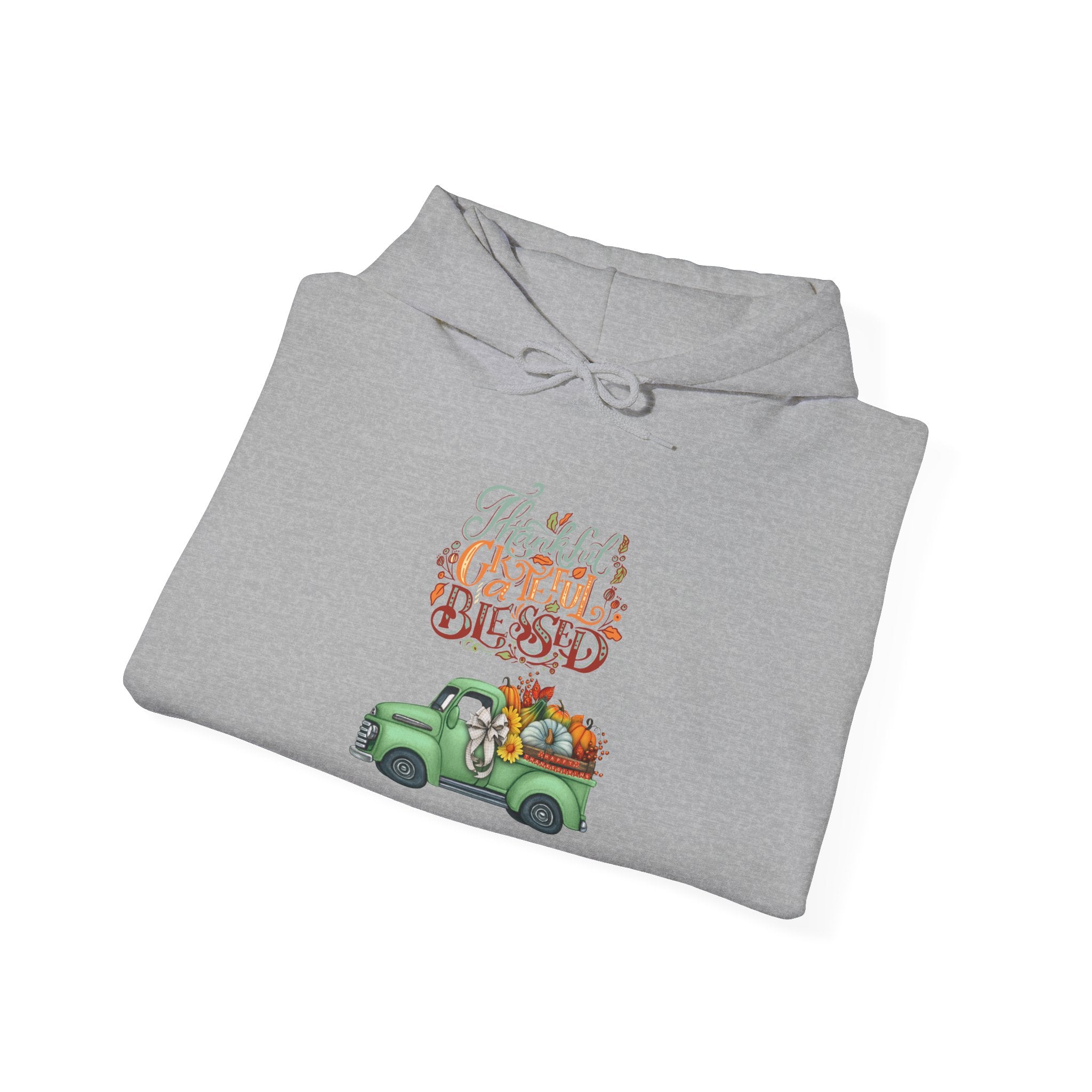 Festive Truck Sweatshirt - Cozy Holiday Hoodie, Winter Gift, Christmas Apparel, Unisex Clothing, Seasonal Fashion