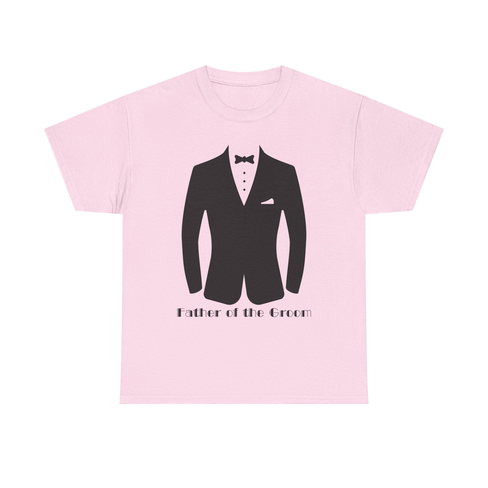 Father of the Groom Party Tee, Wedding Gift, Unisex Cotton Shirt, Groom's Party Shirt, Bridal Party Attire