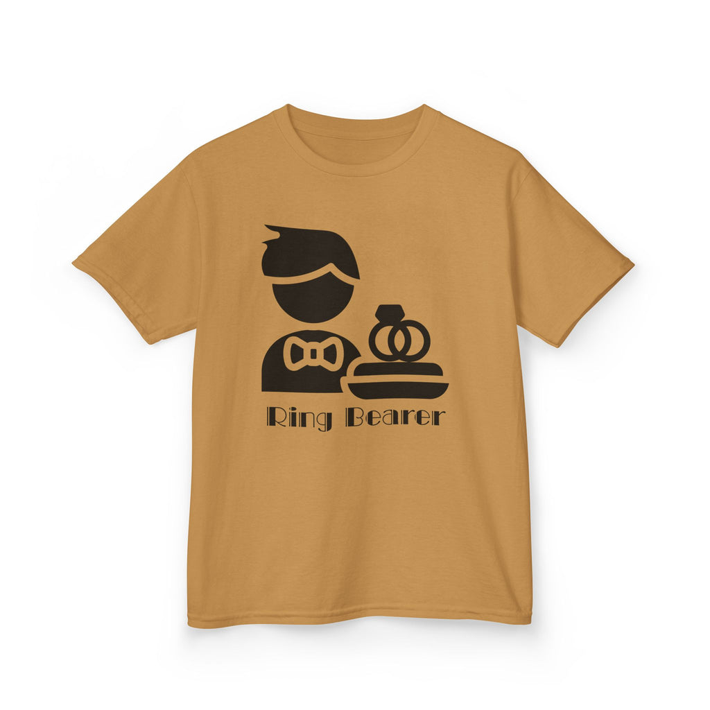 Kids Ring Bearer Tee - Perfect for Weddings, Flower Girl Outfits, Cute Kid’s Apparel, Wedding Party Shirts, Kids Event T-Shirt