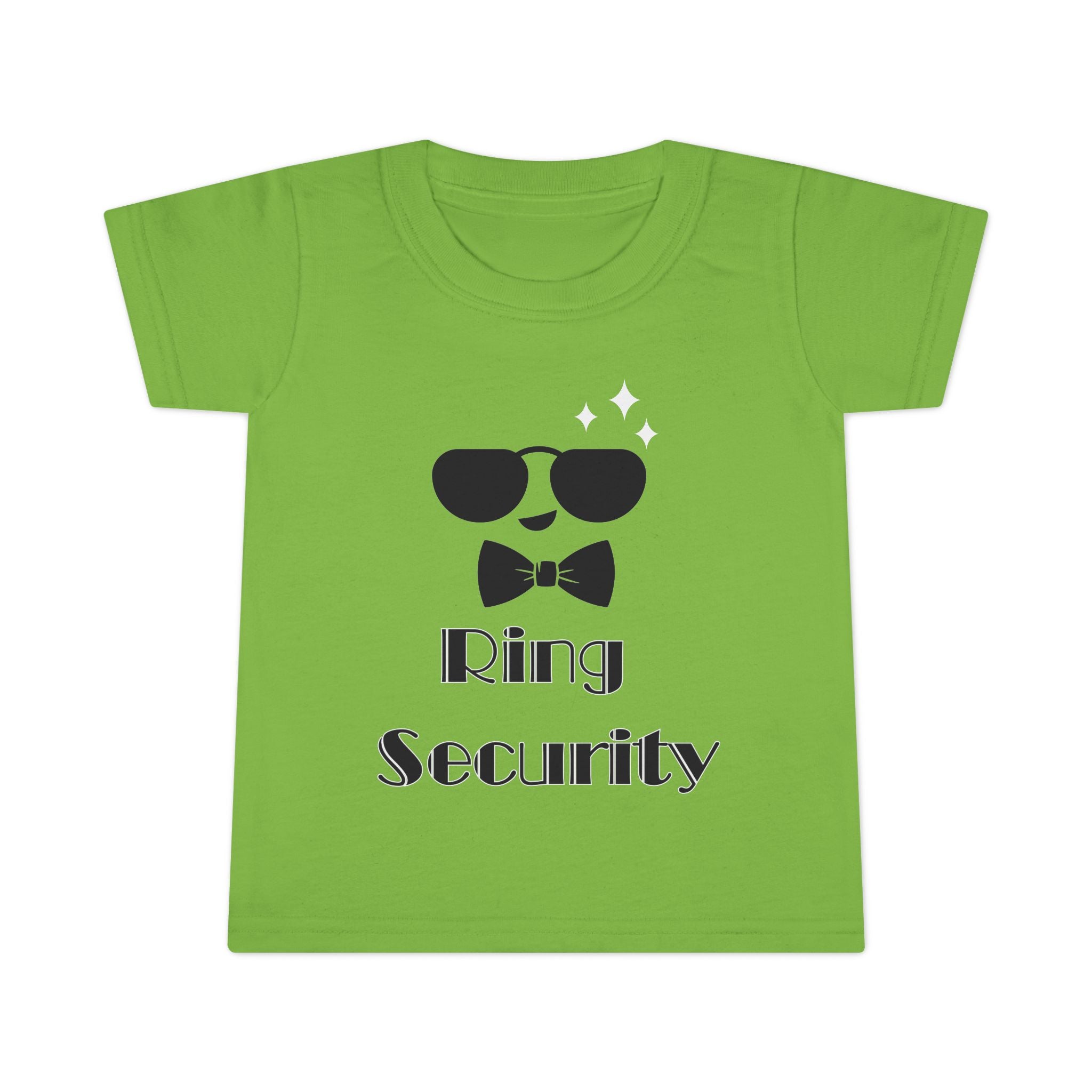Toddler Security T-Shirt, Funny Toddler Tee, Kids Birthday Gift, Toddler Outfit, Baby Shower Gift, Little Ring Bearer Shirt