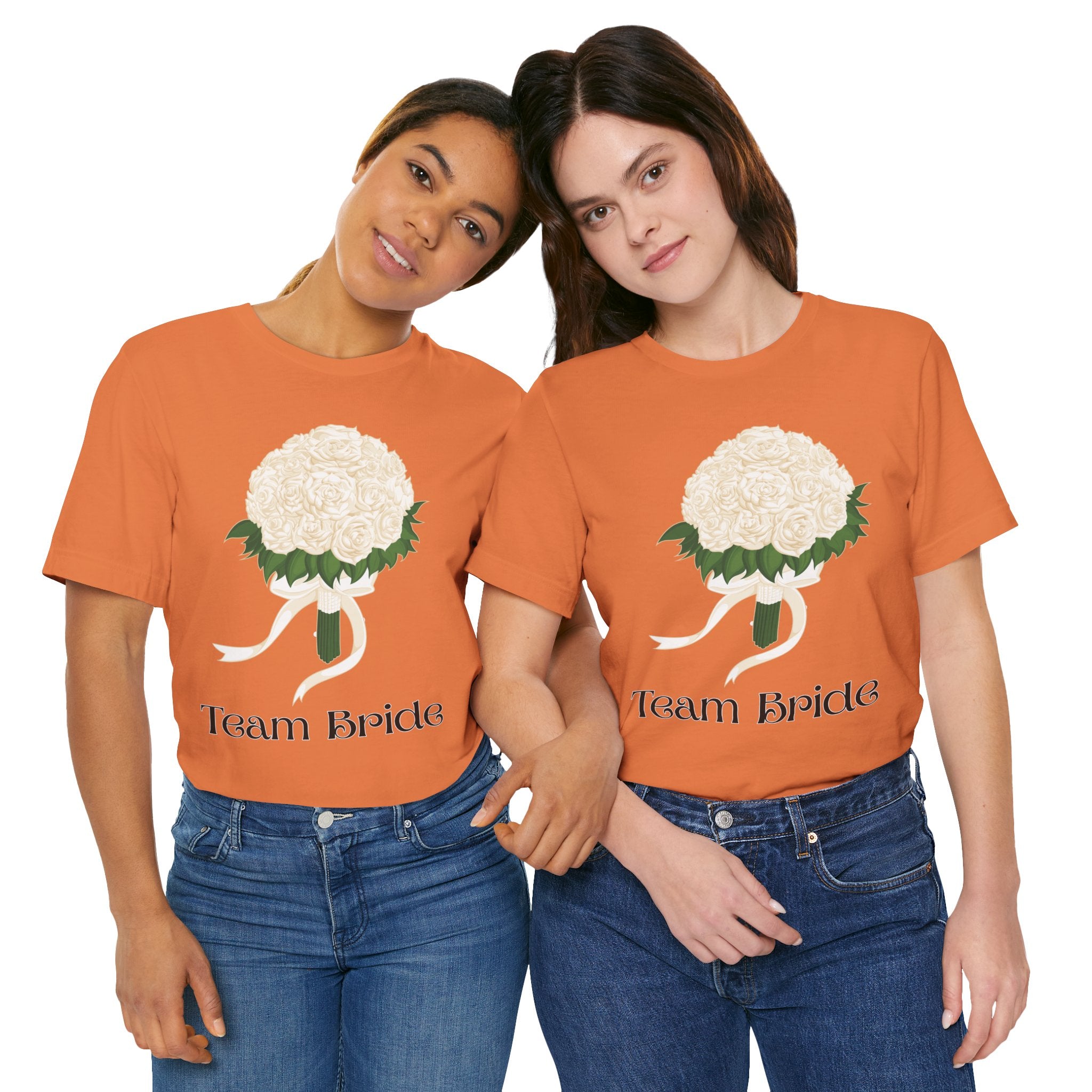 Bride Collection bridesmaids T-Shirt, Wedding Party, Bridal Shower Gift, Matching T-shirts for Bridesmaids, Casual Wedding Celebration Shirt