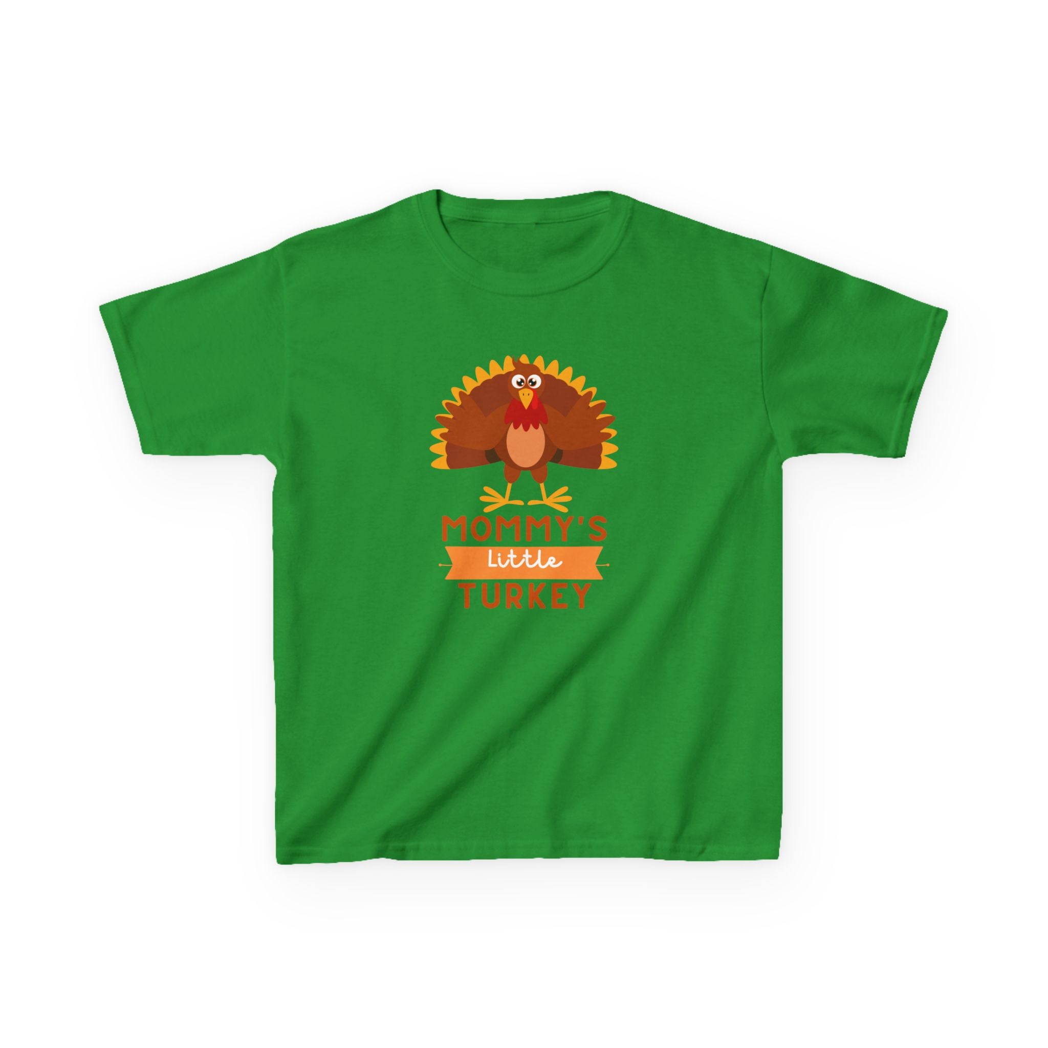 Mommy's Little Turkey Kids Tee - Thanksgiving Gift, Holiday Apparel, Cute Kids Clothing, Family Gathering, Kid's Casual Wear