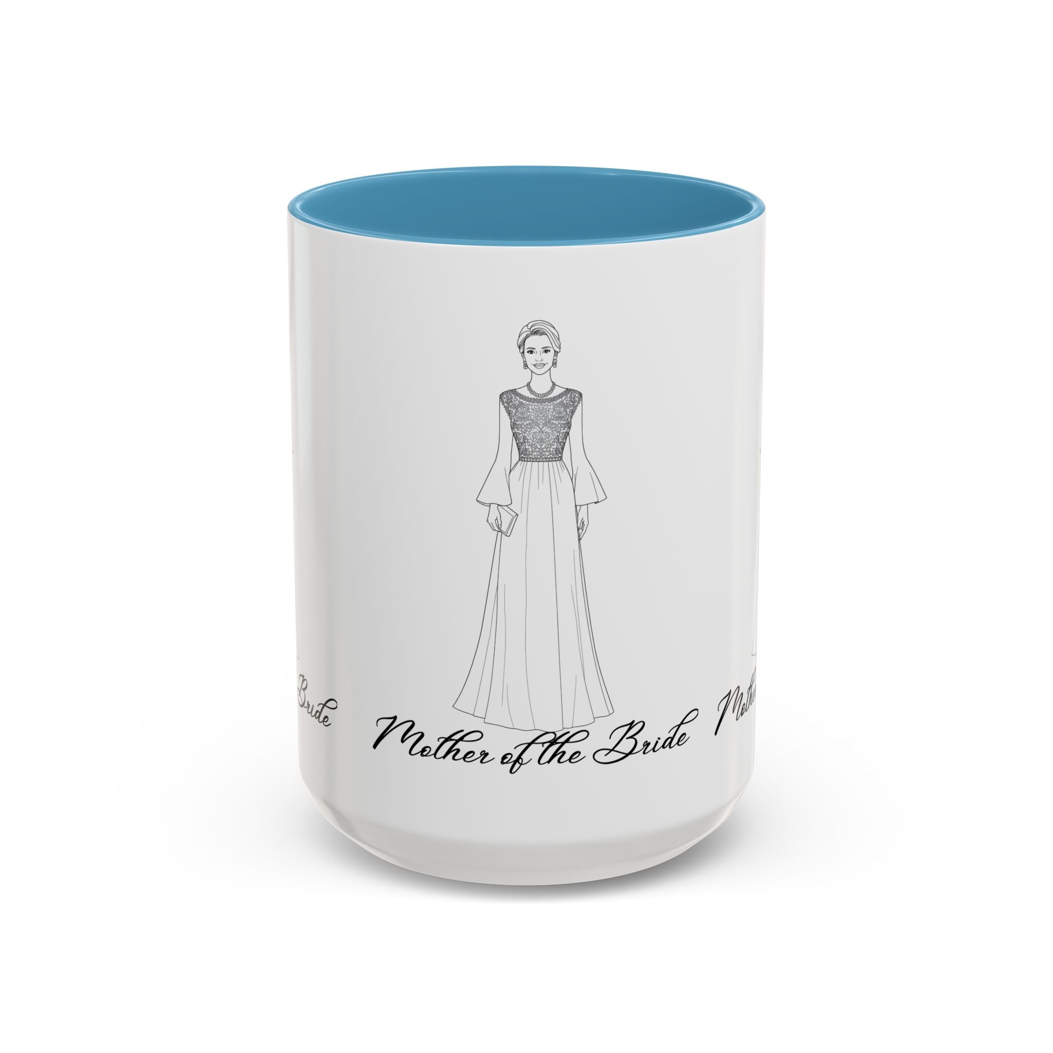 Mother of the Bride -Accent Coffee Mug (11, 15oz)