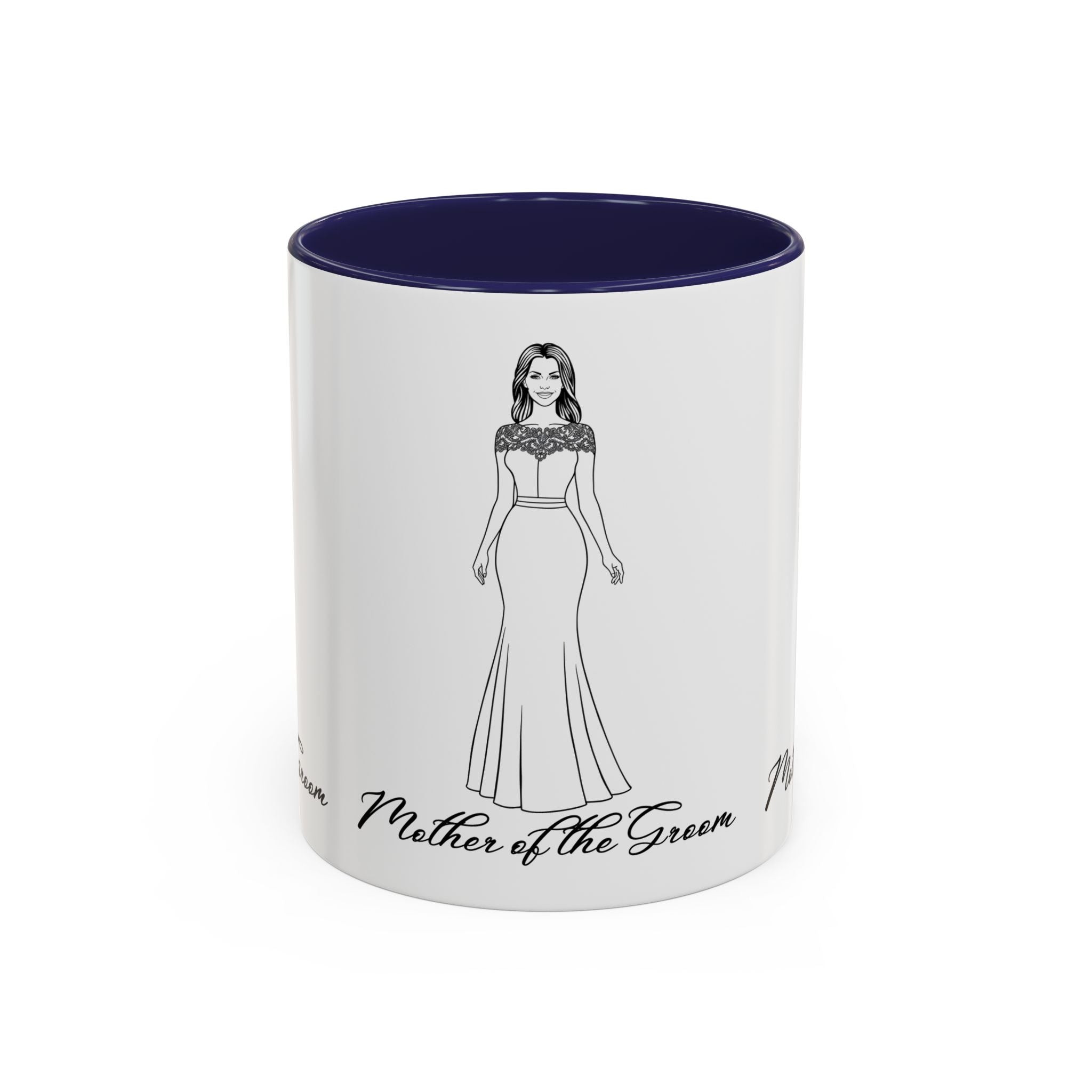 Mother of the Groom Mug-Accent Coffee Mug (11, 15oz)