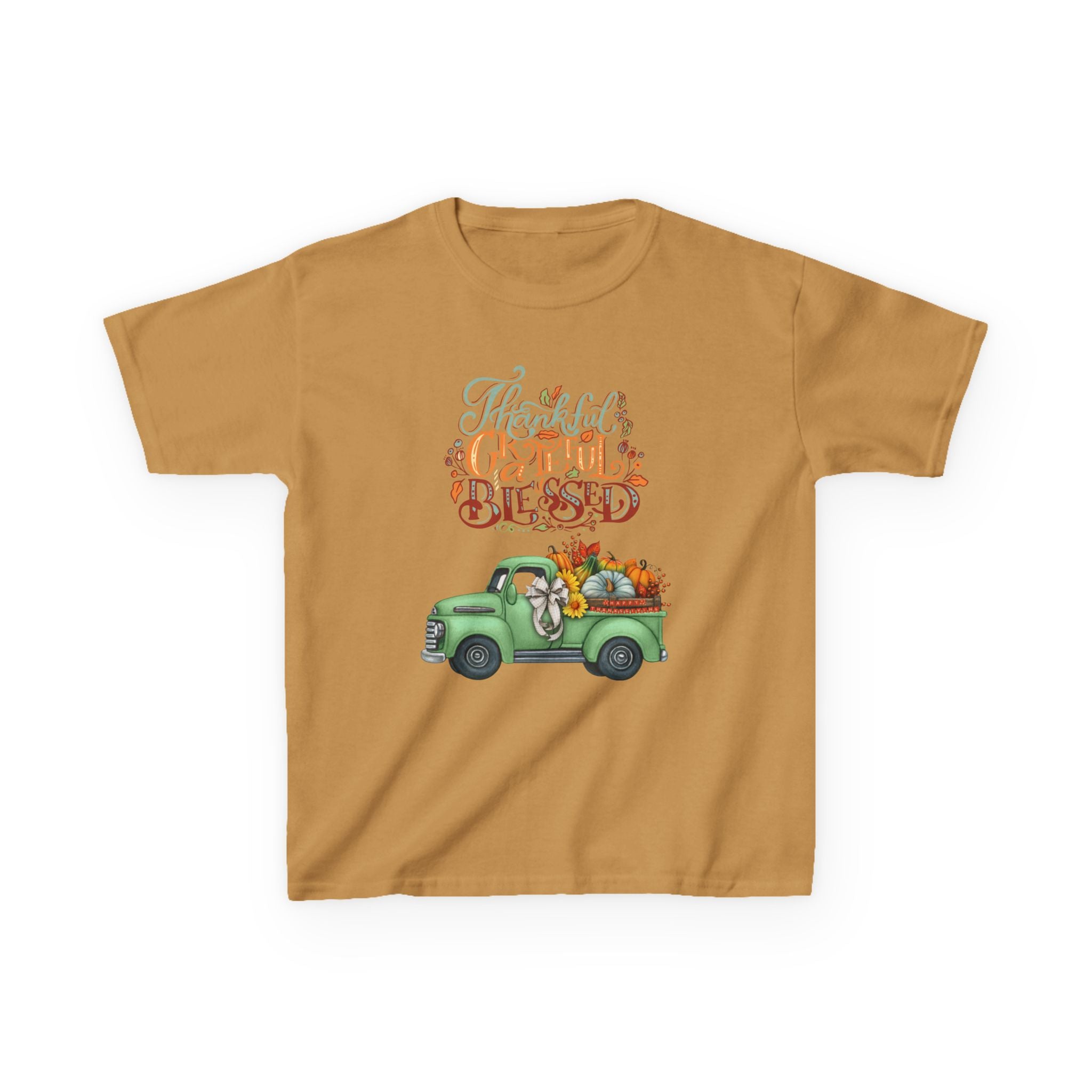 Blessed Fall Kids Tee, Adorable Autumn Shirt, Cute Harvest T-Shirt, Thanksgiving Gift for Kids, Comfy Cotton Youth Apparel