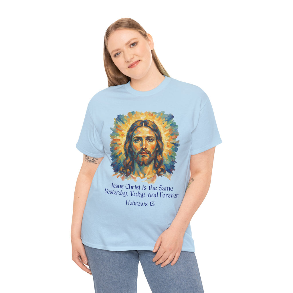 Jesus Portrait – Van Gogh Inspired Style Religious Inspirational Tee - Jesus Christ Design, Faith Shirt, Christian Clothing, Birthday Gift, Everyday Wear