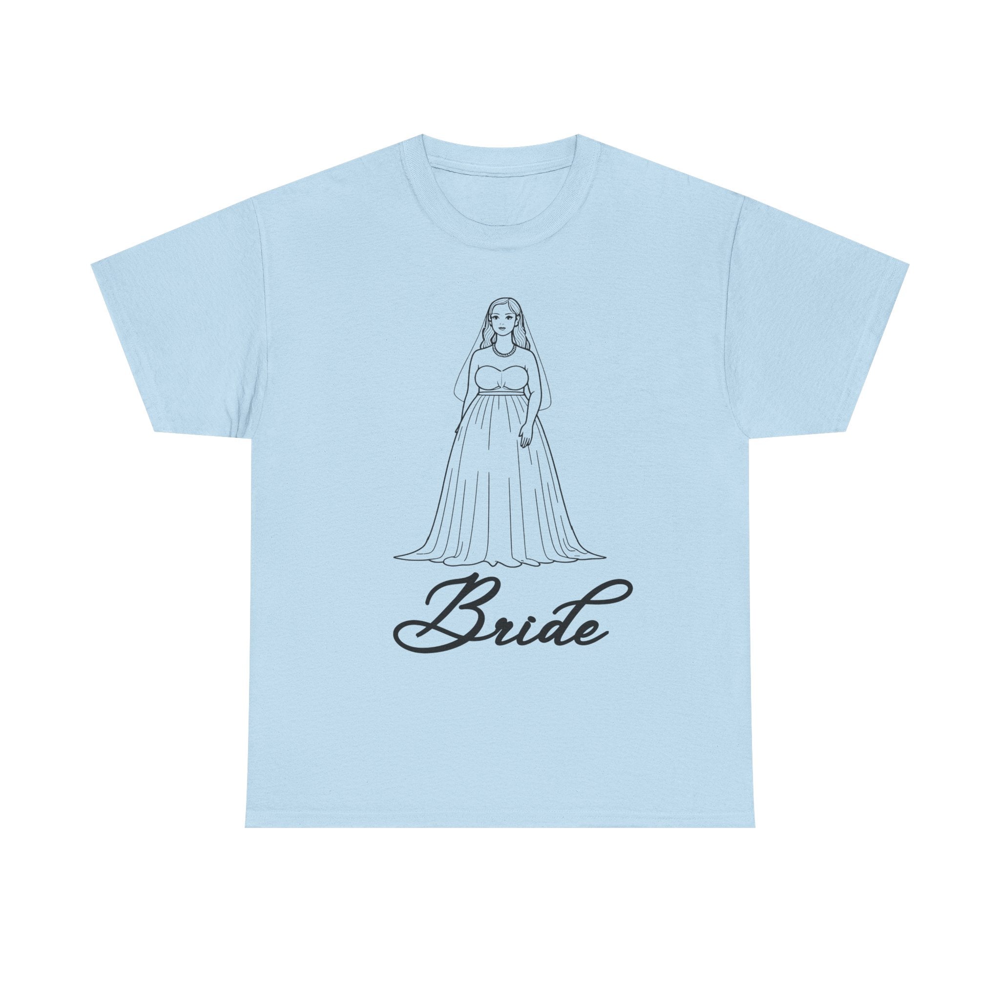 Bride Graphic Tee, Wedding Gift Shirt, Bridal Party Outfit, Engagement Celebration Top, Funny Bride Apparel, Unisex Heavy Cotton Tee