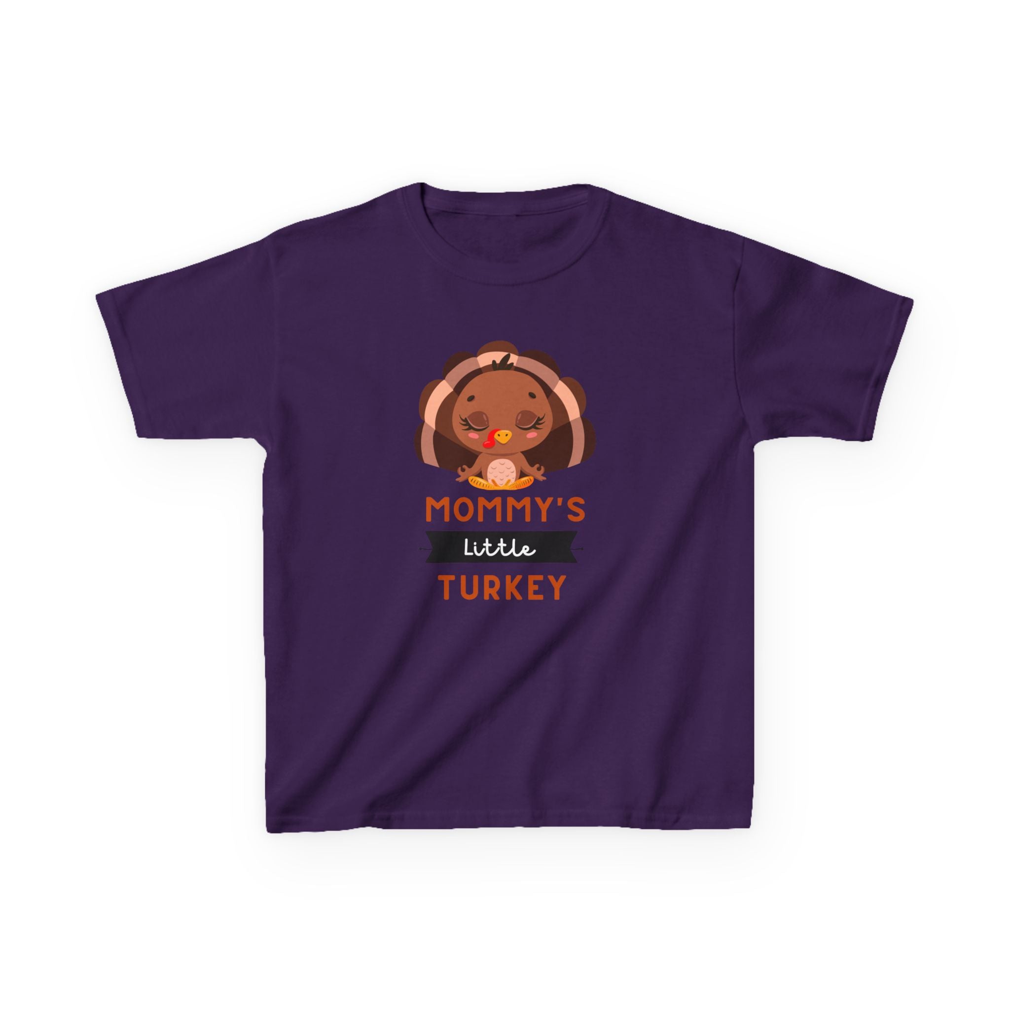 Kids Thanksgiving Tee, Mommy's Little Turkey Shirt, Fall Holiday Outfit, Thanksgiving Gift, Adorable Kids Fashion