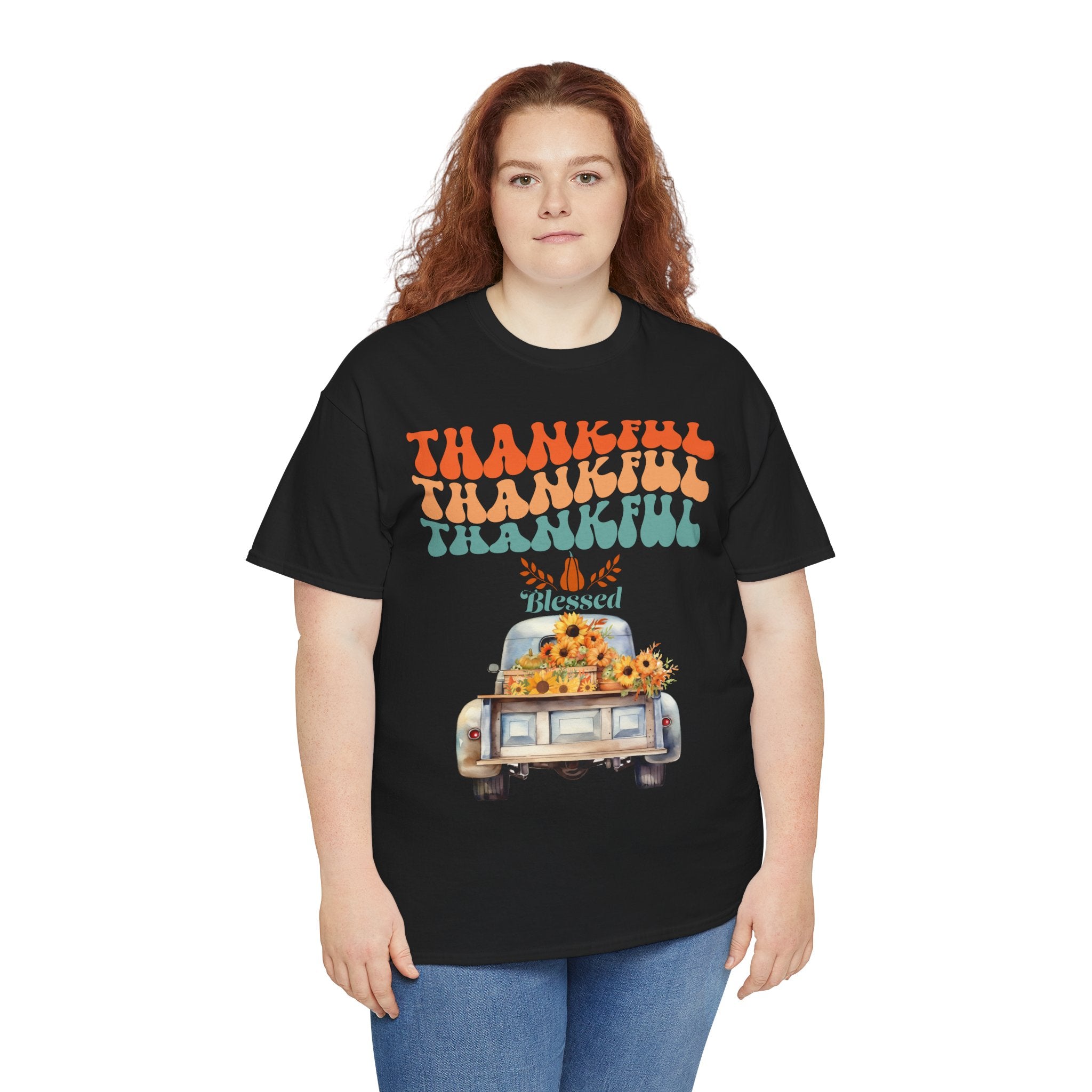 Thankful Vibes Unisex Tee - Perfect for Thanksgiving, Gratitude, Casual Wear, Gifts, Summer Days