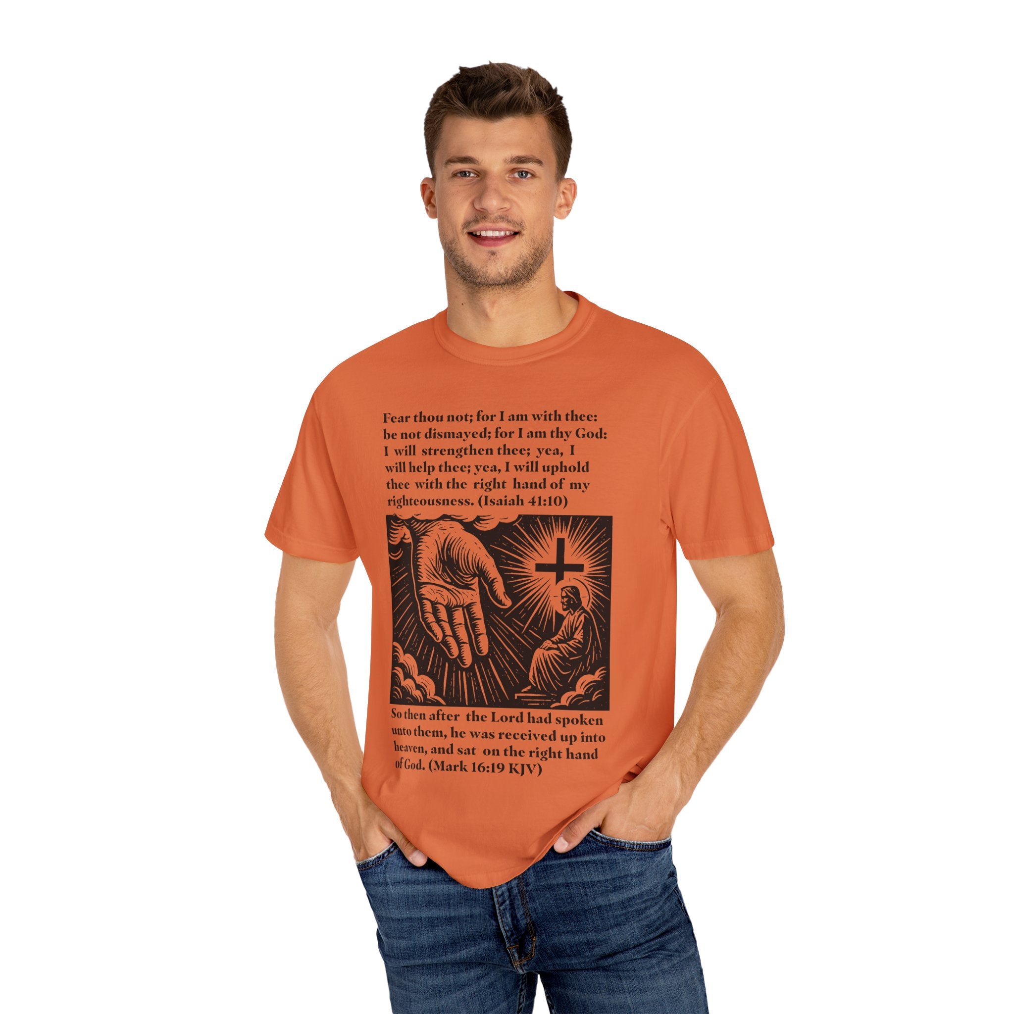 Inspirational Faith T-Shirt, Unisex Cotton Tee, Christian Gift, Spiritual Apparel, Motivational Quote Shirt, Religious Clothing