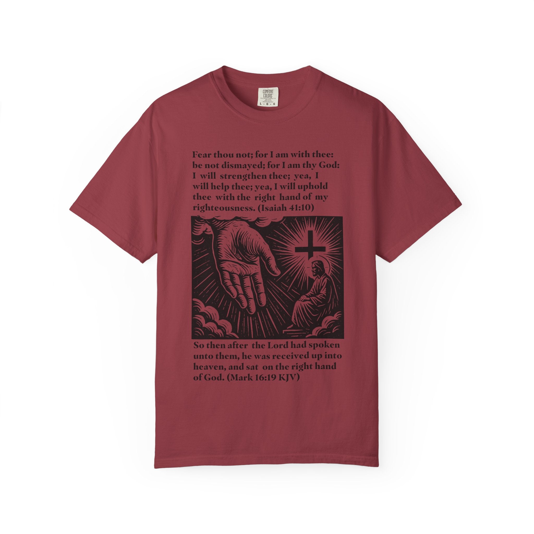 Inspirational Faith T-Shirt, Unisex Cotton Tee, Christian Gift, Spiritual Apparel, Motivational Quote Shirt, Religious Clothing