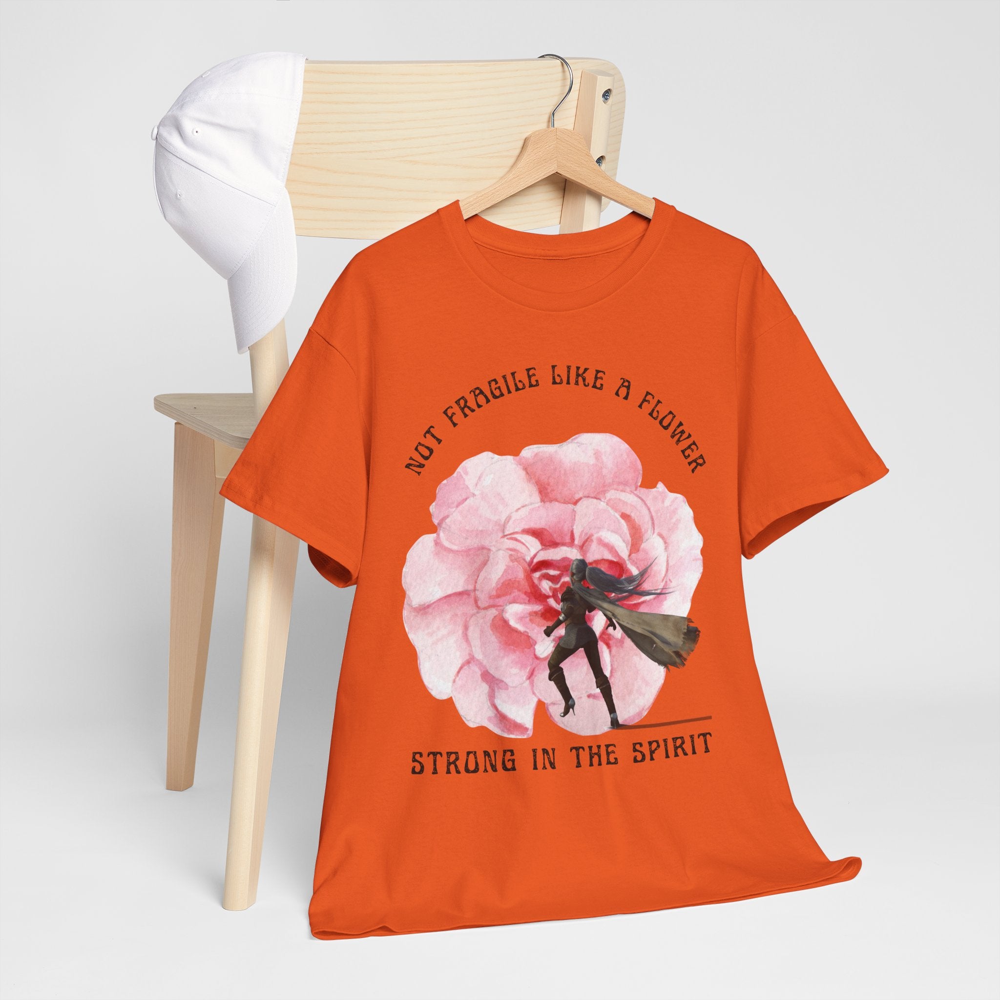 Floral Empowerment Tee, Not Fragile Like a Flower, Strong in the Spirit Shirt, Inspirational Unisex T-Shirt, Gift for Women, [...]