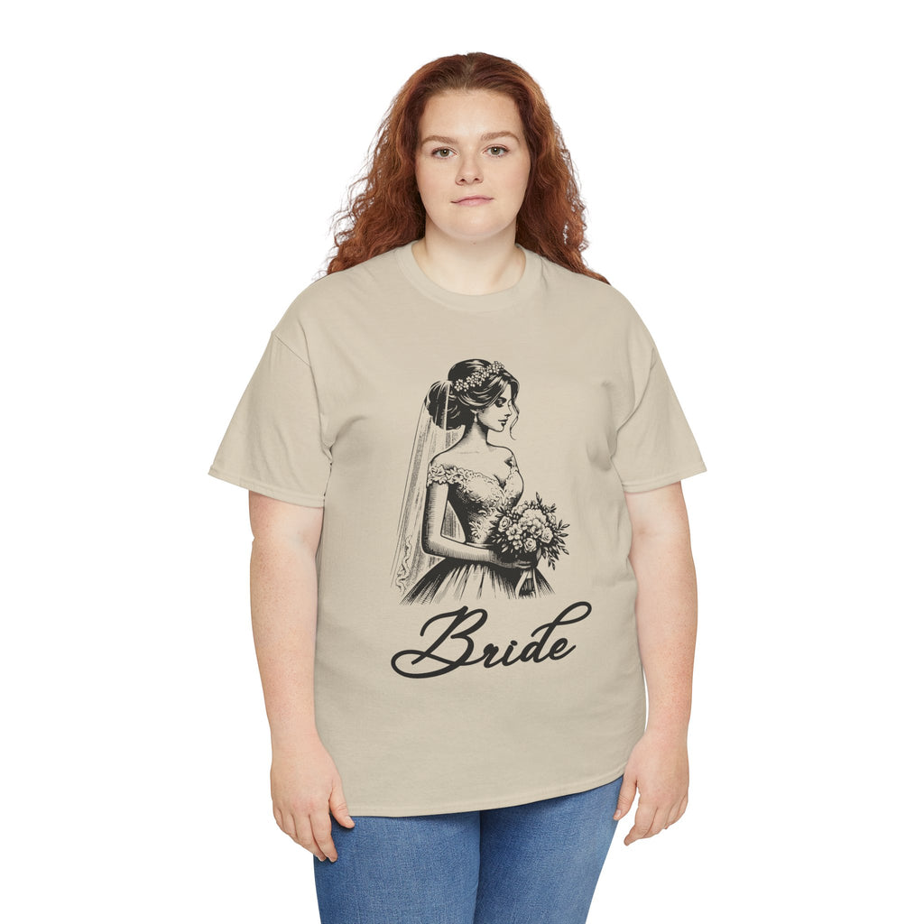 Bride Graphic Tee, Wedding Gift T-Shirt, Bridal Party Apparel, Engagement Celebration Shirt, Bride-to-Be Outfit