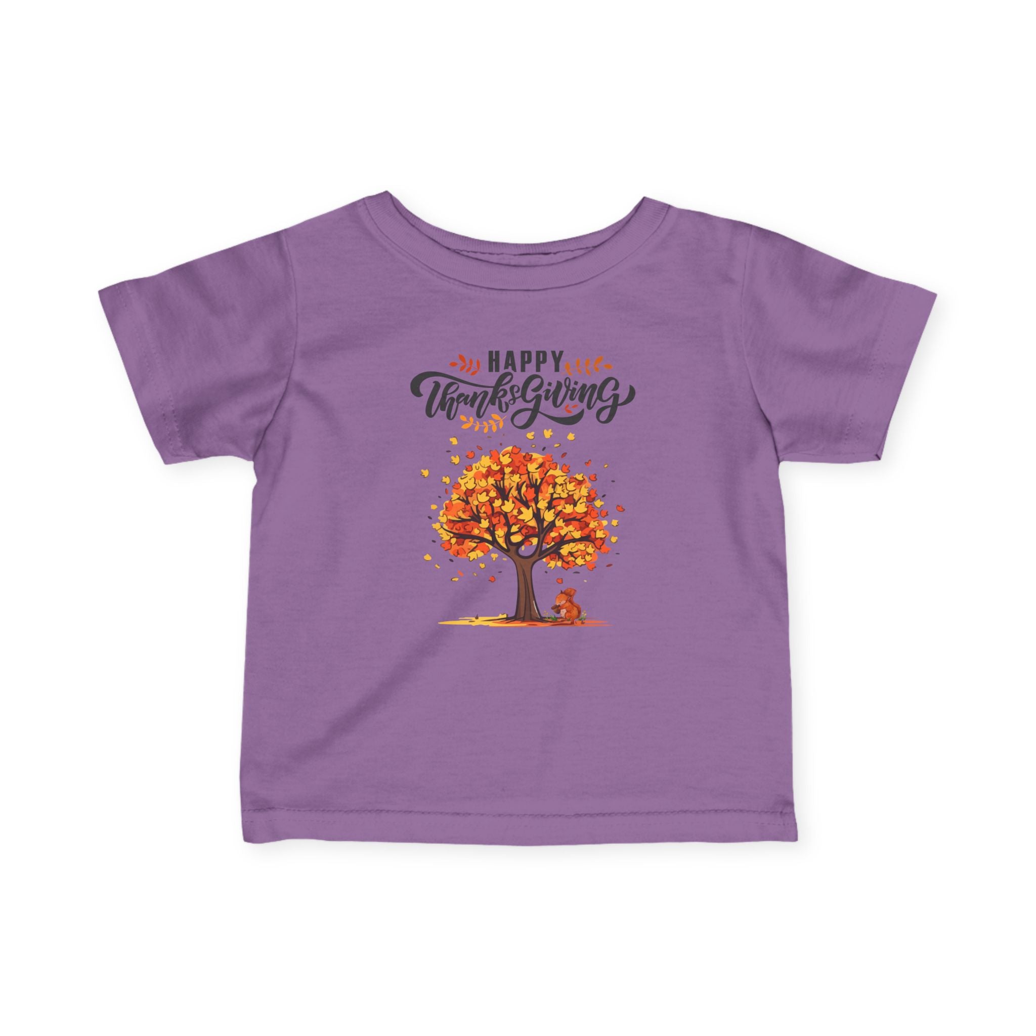 Thanksgiving Infant Tee, Cute Baby Shirt, Fall Baby Clothes, Happy Thanksgiving T-Shirt, Autumn Baby Outfit, Toddler Apparel